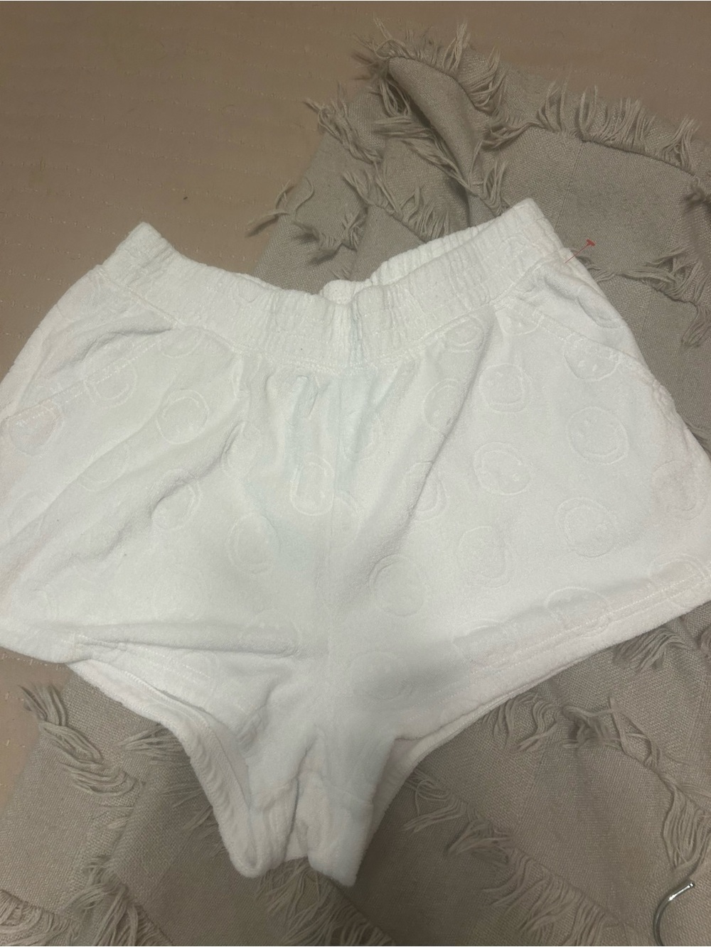 Aerie Terry smiley faceLounge Shorts